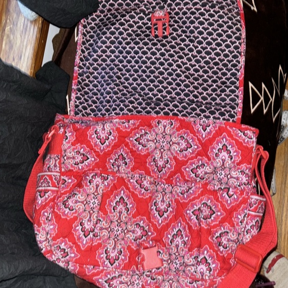 Vera Bradley Frankly Scarlet Messenger Bag - Picture 3 of 5